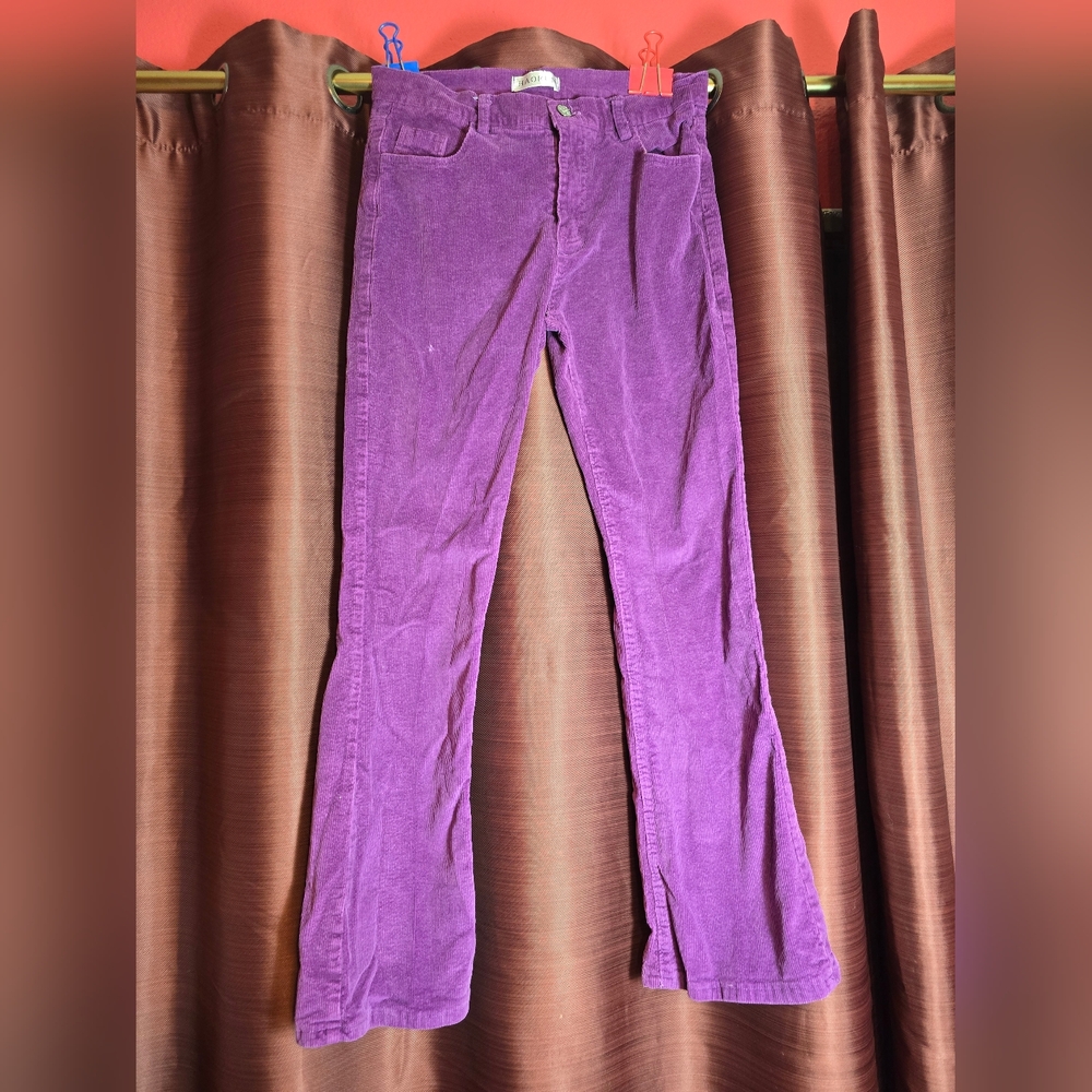 32 Waist Amazon Purple Corduroy Pants